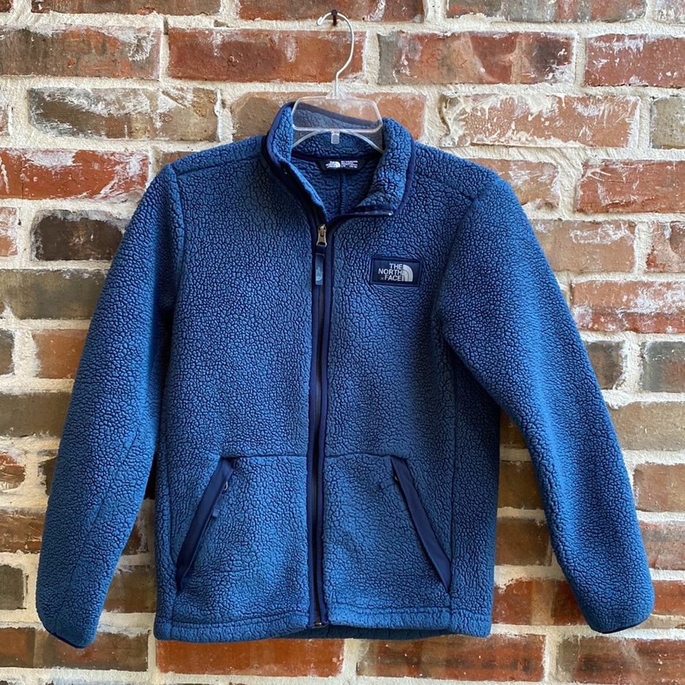 The North Face Kids Blue Fleece Jacket